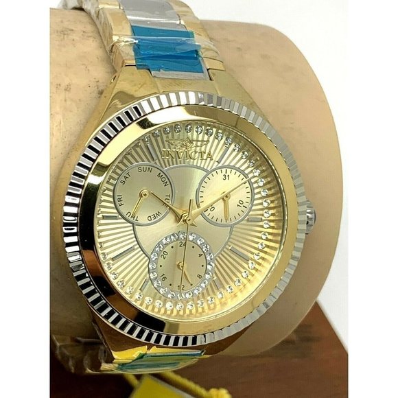 Invicta Women's Watch 28821 Angel Two Tone - Picture 9 of 12